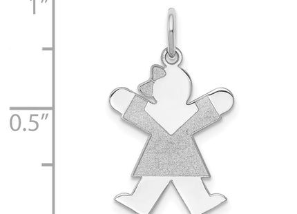 Sterling silver charm, further view