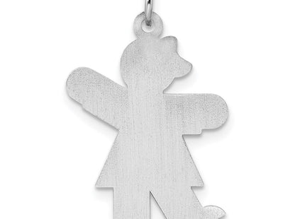 Sterling silver charm, another view