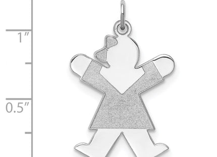 Sterling silver charm, further view