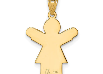 14K Girl Charm (Style XK211)