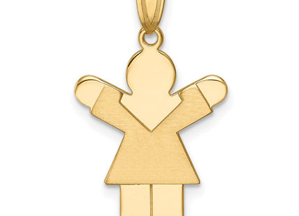14K Girl Charm (Style XK211)
