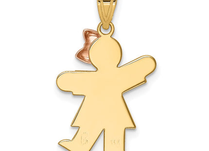 14k Two-tone Jewelry Style XK214 - Classique Jewelry Inc.