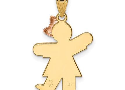 14k Two-tone Jewelry Style XK218 - Classique Jewelry Inc.