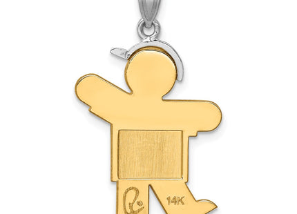 14k Two-tone Jewelry Style XK237 - Classique Jewelry Inc.