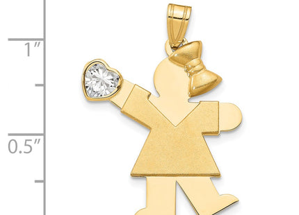 14k Yellow Gold Jewelry Style XK264APR - Classique Jewelry Inc.