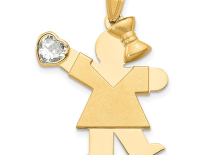 14k Yellow Gold Jewelry Style XK264APR - Classique Jewelry Inc.