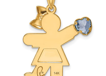 14k Yellow Gold Jewelry Style XK264MAR - Classique Jewelry Inc.