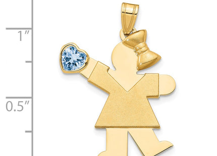 14k Yellow Gold Jewelry Style XK264MAR - Classique Jewelry Inc.