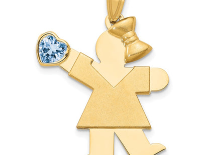 14k Yellow Gold Jewelry Style XK264MAR - Classique Jewelry Inc.