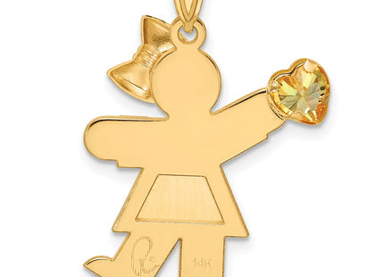 14k Yellow Gold Jewelry Style XK264NOV - Classique Jewelry Inc.
