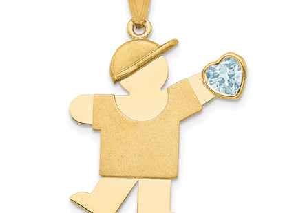 14k Yellow Gold Jewelry Style XK265MAR - Classique Jewelry Inc.