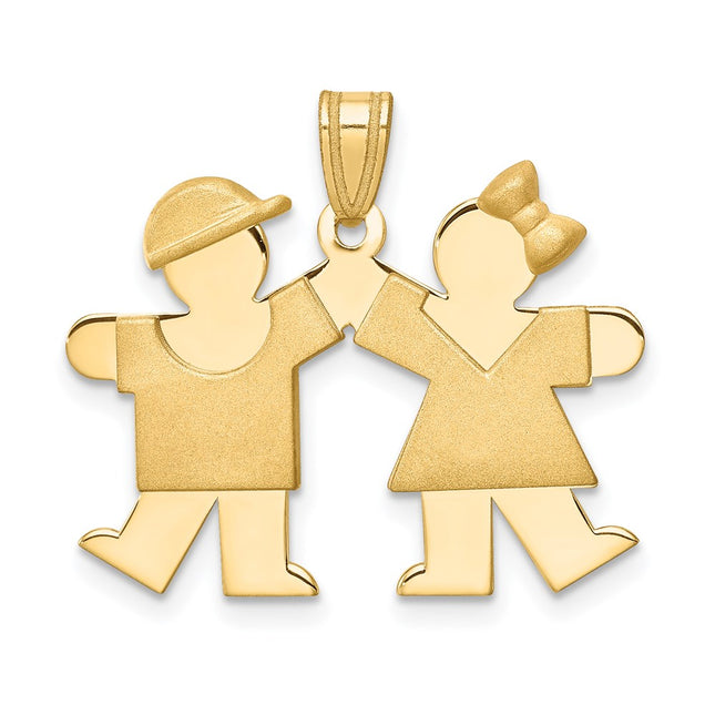 14k Yellow Gold Jewelry Style XK283 - Classique Jewelry Inc.