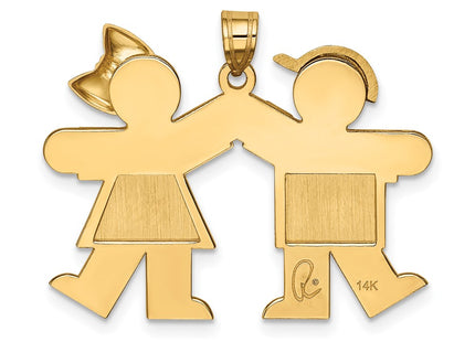 14k Yellow Gold Jewelry Style XK390 - Classique Jewelry Inc.