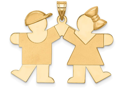 14k Yellow Gold Jewelry Style XK390 - Classique Jewelry Inc.