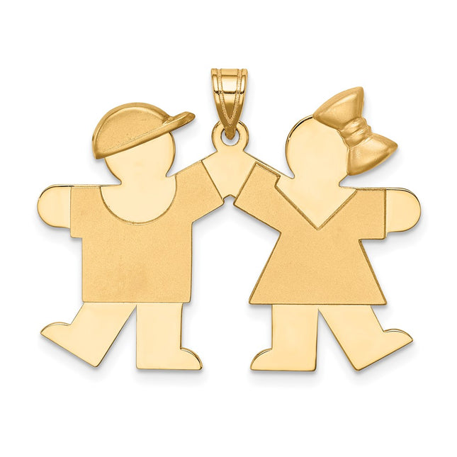 14k Yellow Gold Jewelry Style XK390 - Classique Jewelry Inc.