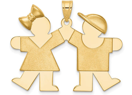 14k Yellow Gold Jewelry Style XK391 - Classique Jewelry Inc.