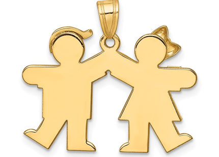 14k Yellow Gold Jewelry Style XK394 - Classique Jewelry Inc.