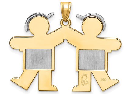 14k Two-tone Jewelry Style XK421 - Classique Jewelry Inc.