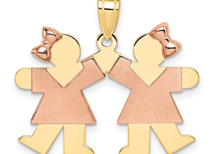 14k Two-tone Jewelry Style XK423 - Classique Jewelry Inc.