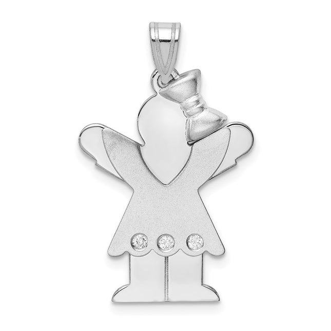 14k White Gold Jewelry Style XK446AA - Classique Jewelry Inc.