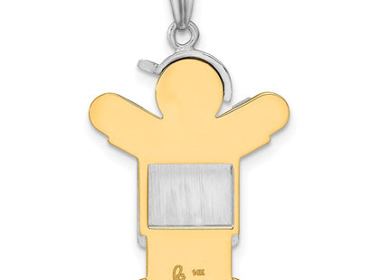 14k Two-tone Jewelry Style XK516 - Classique Jewelry Inc.