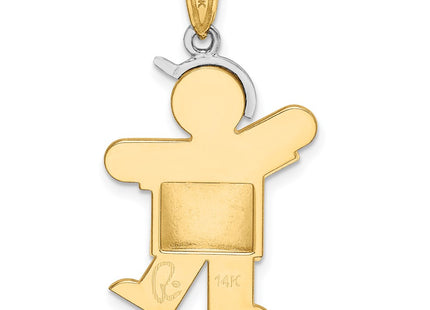 14k Two-tone Jewelry Style XK571 - Classique Jewelry Inc.