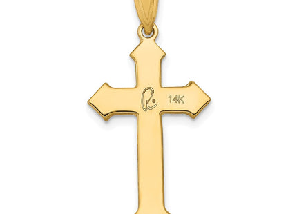 14k Passion Cross Pendant (Style XK609)