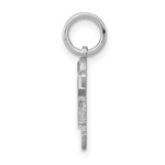 14K White Mini Boy Joy Charm view