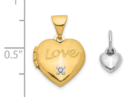 14k Two-tone Jewelry Style XL635 - Classique Jewelry Inc.