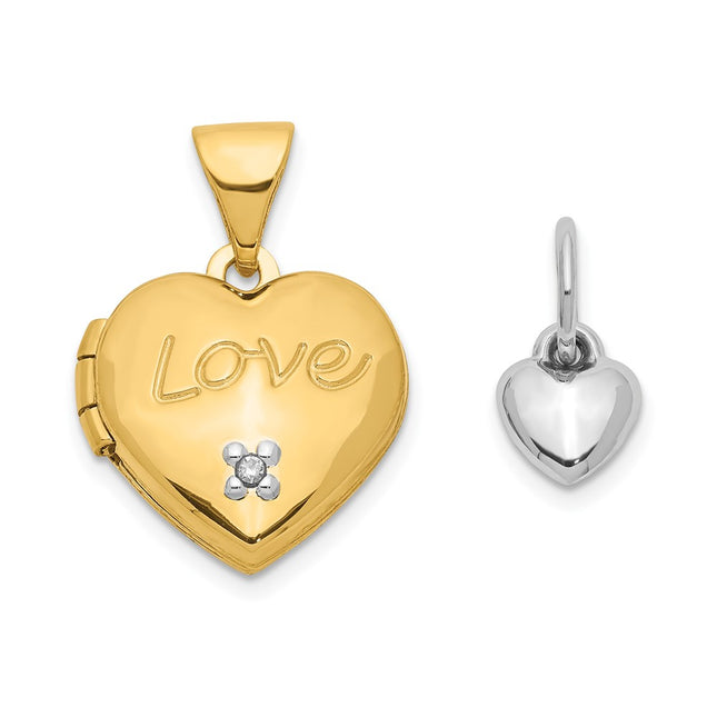 14k Two-tone Jewelry Style XL635 - Classique Jewelry Inc.