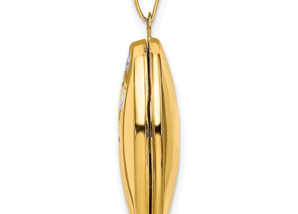 14k Yellow & Rhodium Jewelry Style XL785 - Classique Jewelry Inc.