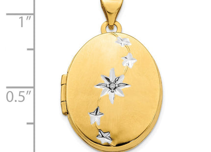 14k Yellow & Rhodium Jewelry Style XL785 - Classique Jewelry Inc.