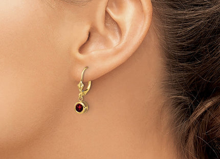 14k Yellow Gold Earrings Style XLB100GA - Classique Jewelry Inc.