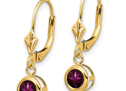 14k Yellow Gold Earrings Style XLB100RG - Classique Jewelry Inc.