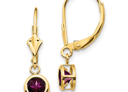 14k Yellow Gold Earrings Style XLB100RG - Classique Jewelry Inc.