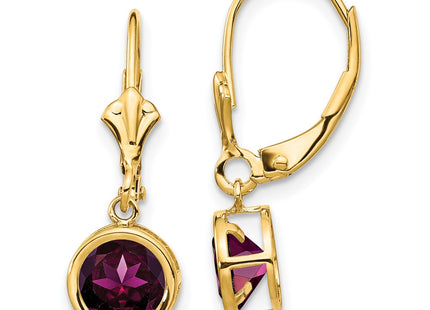 14k Yellow Gold Earrings Style XLB101RG - Classique Jewelry Inc.