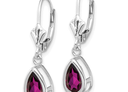 14k White Gold Earrings Style XLB103WRG - Classique Jewelry Inc.