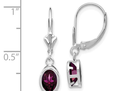 14k White Gold Earrings Style XLB106WRG - Classique Jewelry Inc.