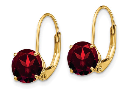 14k Yellow Gold Earrings Style XLB113GA - Classique Jewelry Inc.
