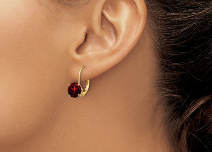 14k Yellow Gold Earrings Style XLB113GA - Classique Jewelry Inc.