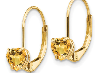 14k Yellow Gold Earrings Style XLB120CI - Classique Jewelry Inc.
