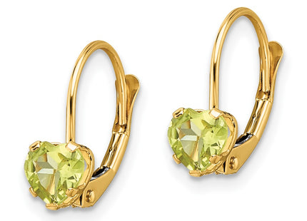 14k Yellow Gold Earrings Style XLB120PE - Classique Jewelry Inc.