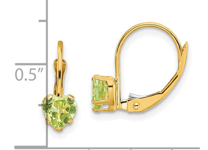 14k Yellow Gold Earrings Style XLB120PE - Classique Jewelry Inc.