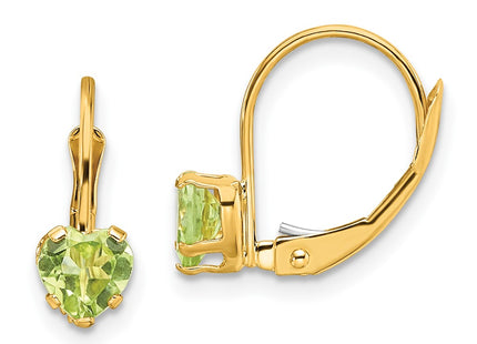 14k Yellow Gold Earrings Style XLB120PE - Classique Jewelry Inc.