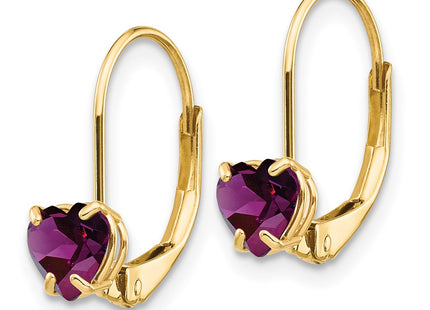 14k Yellow Gold Earrings Style XLB120RG - Classique Jewelry Inc.