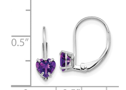 14k White Gold Earrings Style XLB120WAM - Classique Jewelry Inc.