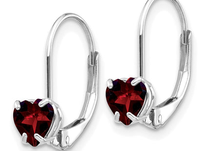 14k White Gold Earrings Style XLB120WGA - Classique Jewelry Inc.