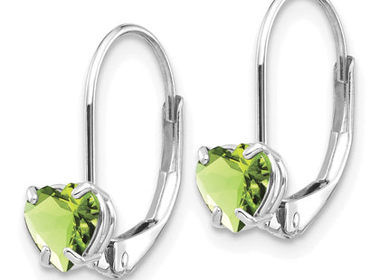 14k White Gold Earrings Style XLB120WPE - Classique Jewelry Inc.