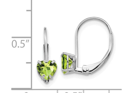 14k White Gold Earrings Style XLB120WPE - Classique Jewelry Inc.