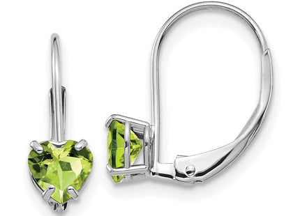 14k White Gold Earrings Style XLB120WPE - Classique Jewelry Inc.